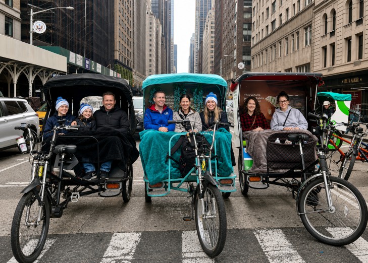 NYC Pedicab Tours Gallery 12 Group Adventures — NYC pedicab tours gallery